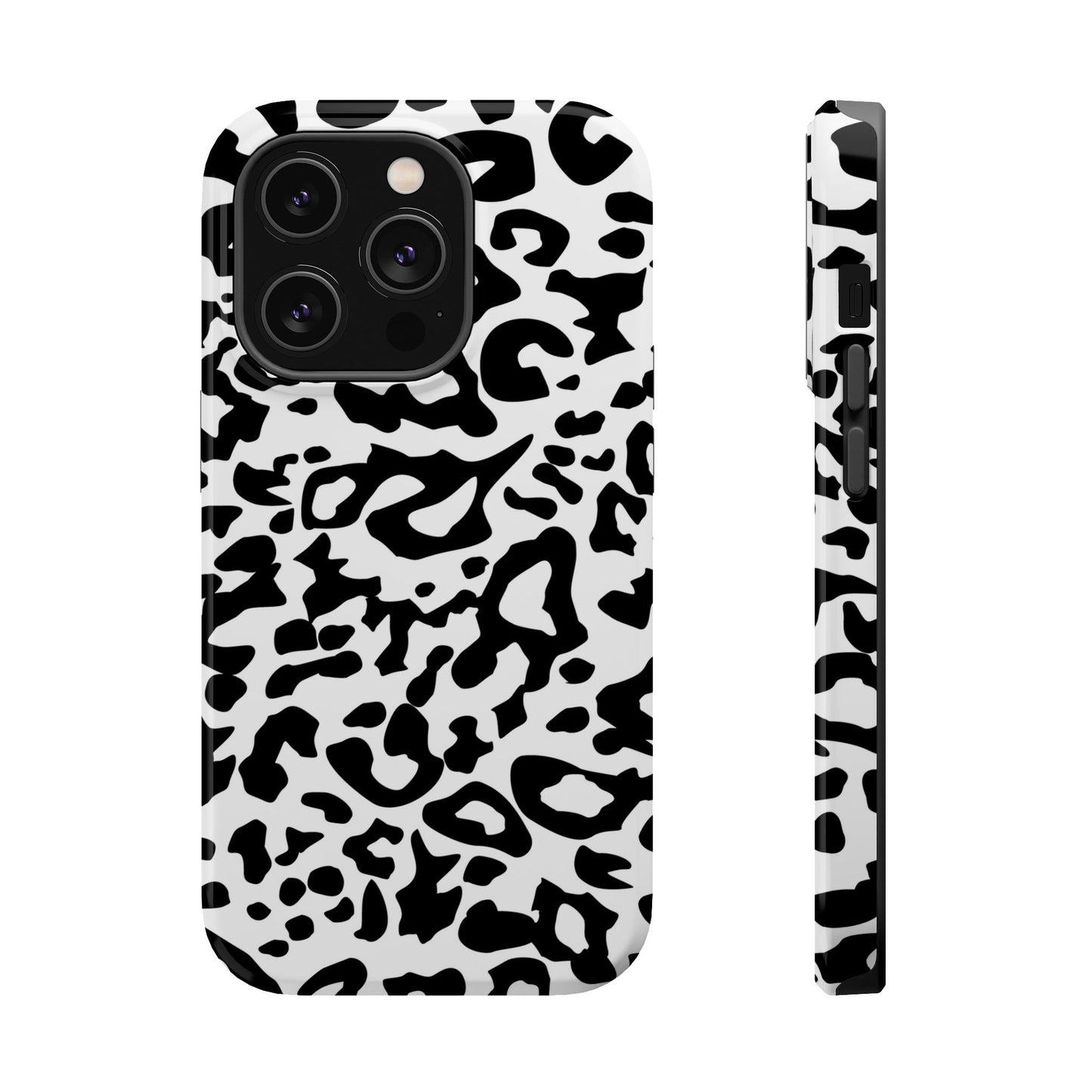 Leopard Print Magnetic Impact-Resistant Phone Case