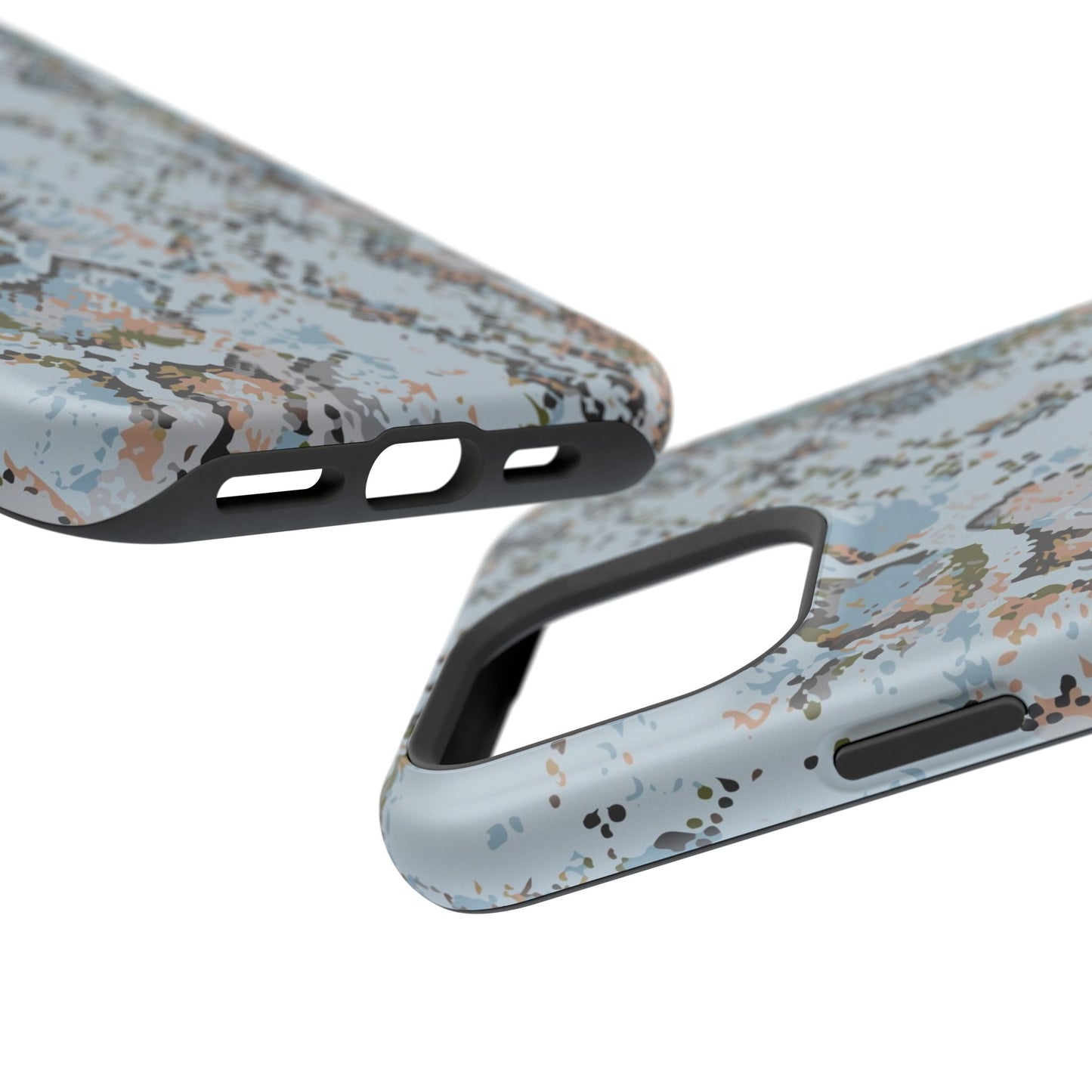 Blue Snake Skin Magnetic Impact Phone Case