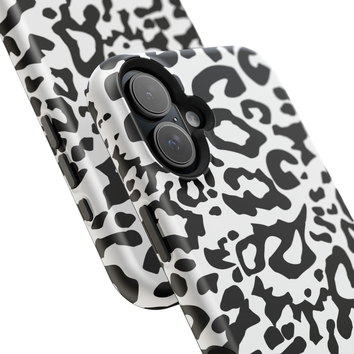 Leopard Print Magnetic Impact-Resistant Phone Case