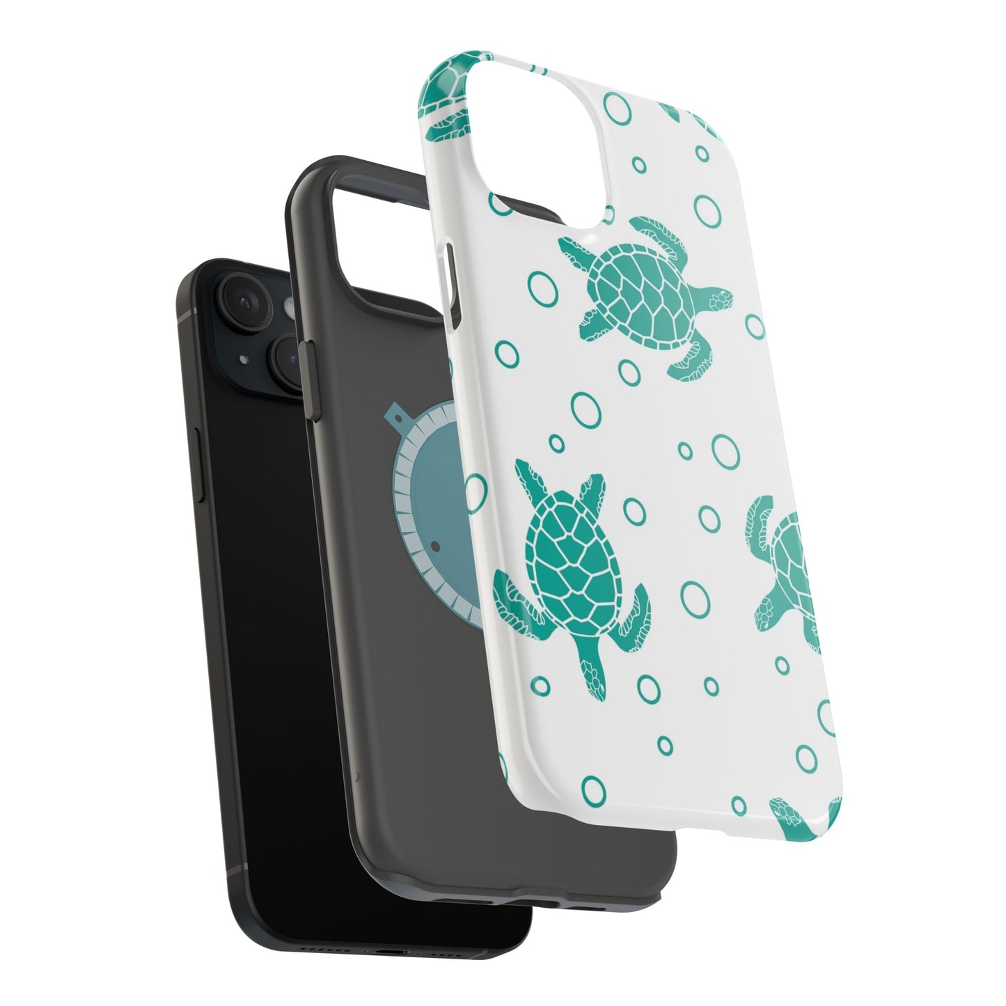 Sea Turtle Pattern Magnetic Impact-Resistant Phone Case