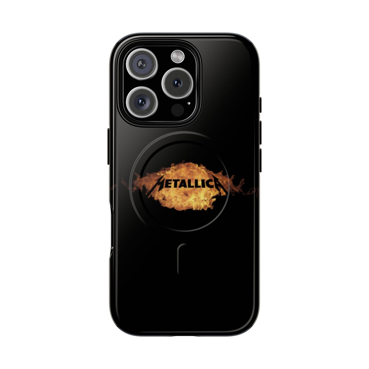 Metallica Flame Tough Magnetic Phone Case