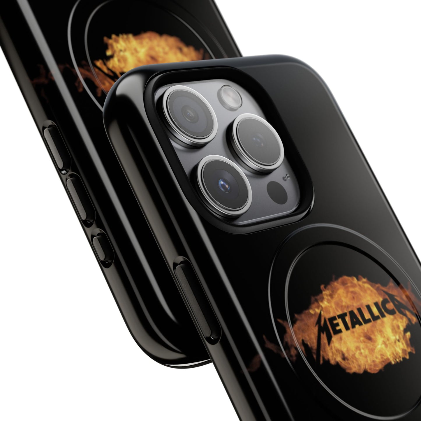 Metallica Flame Tough Magnetic Phone Case