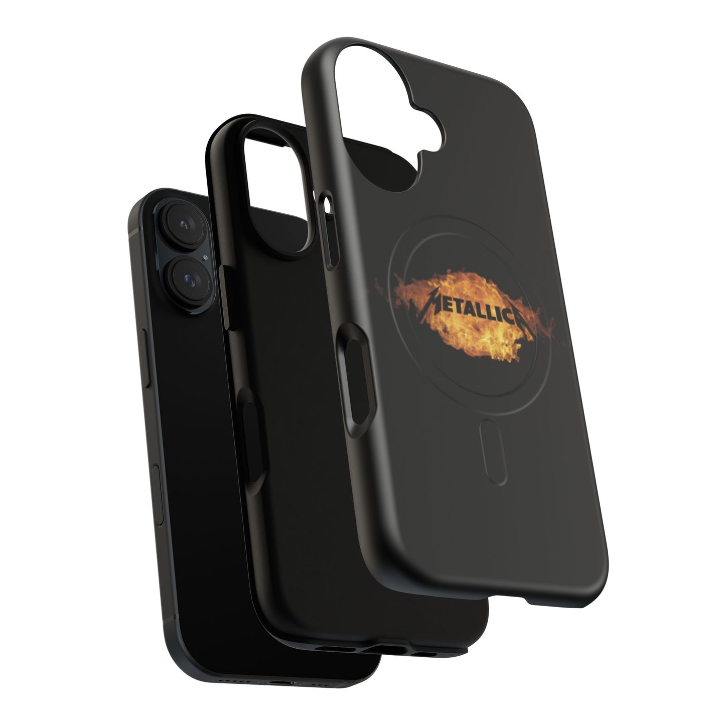 Metallica Flame Tough Magnetic Phone Case