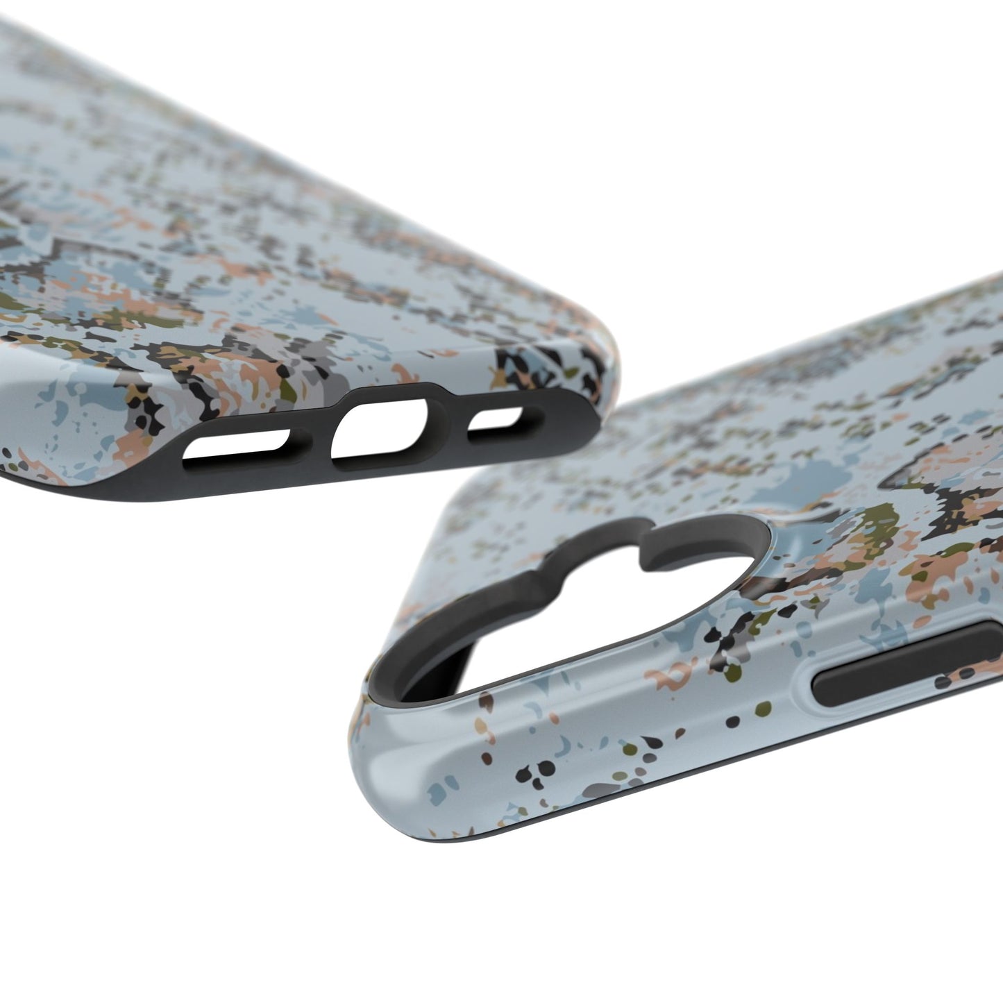 Blue Snake Skin Magnetic Impact Phone Case