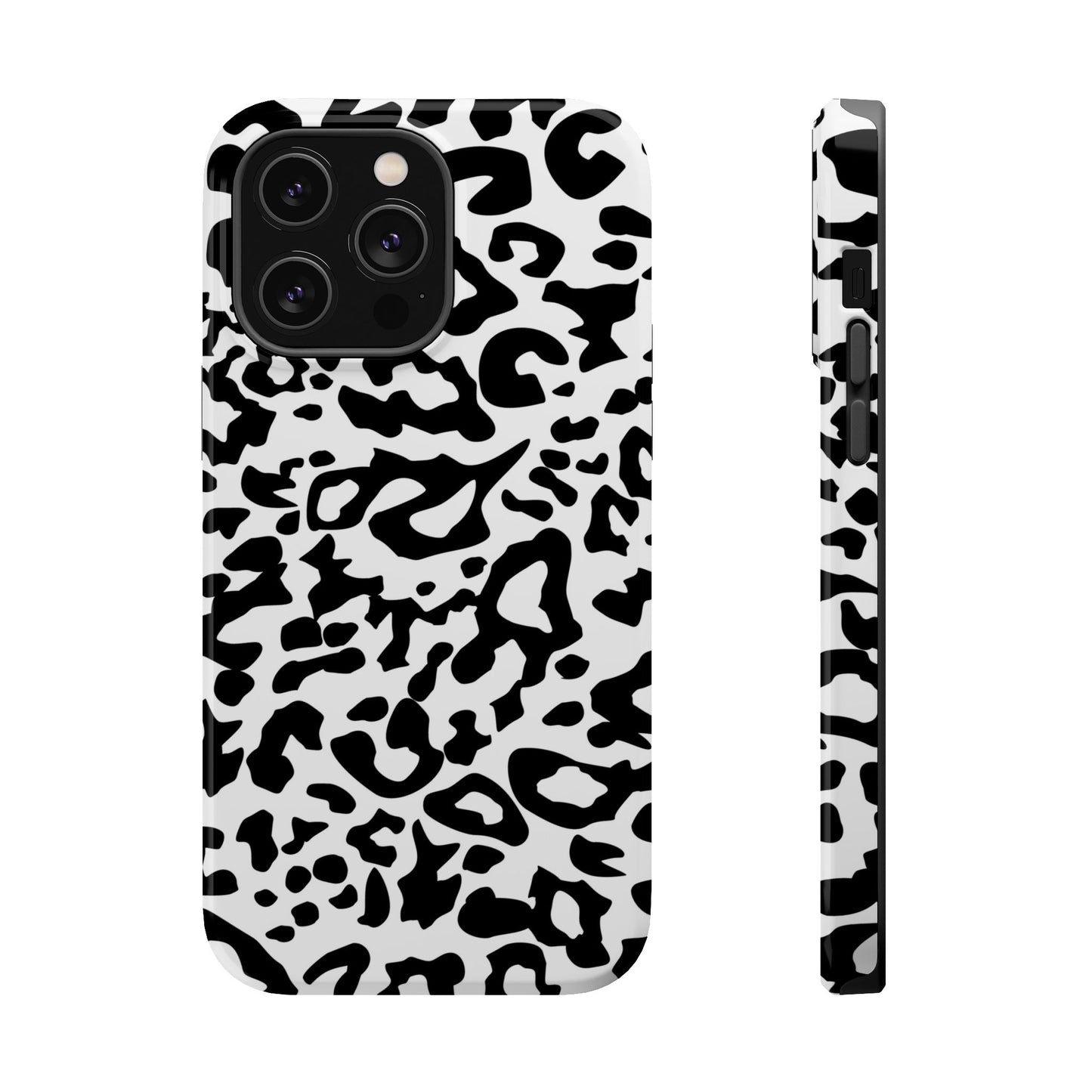 Leopard Print Magnetic Impact-Resistant Phone Case