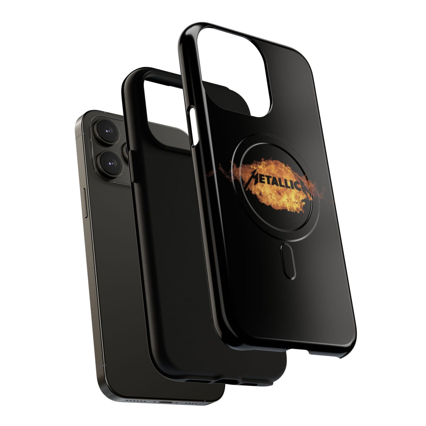 Metallica Flame Tough Magnetic Phone Case