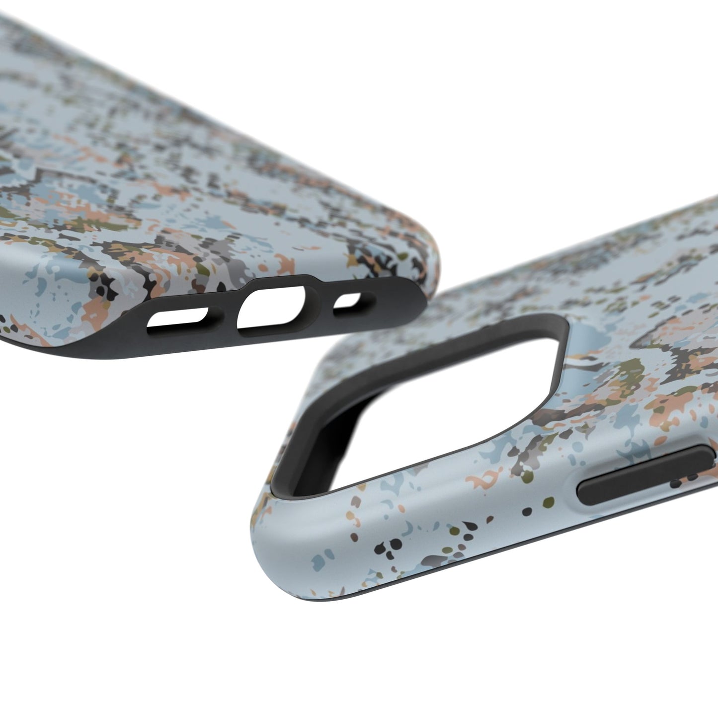 Blue Snake Skin Magnetic Impact Phone Case