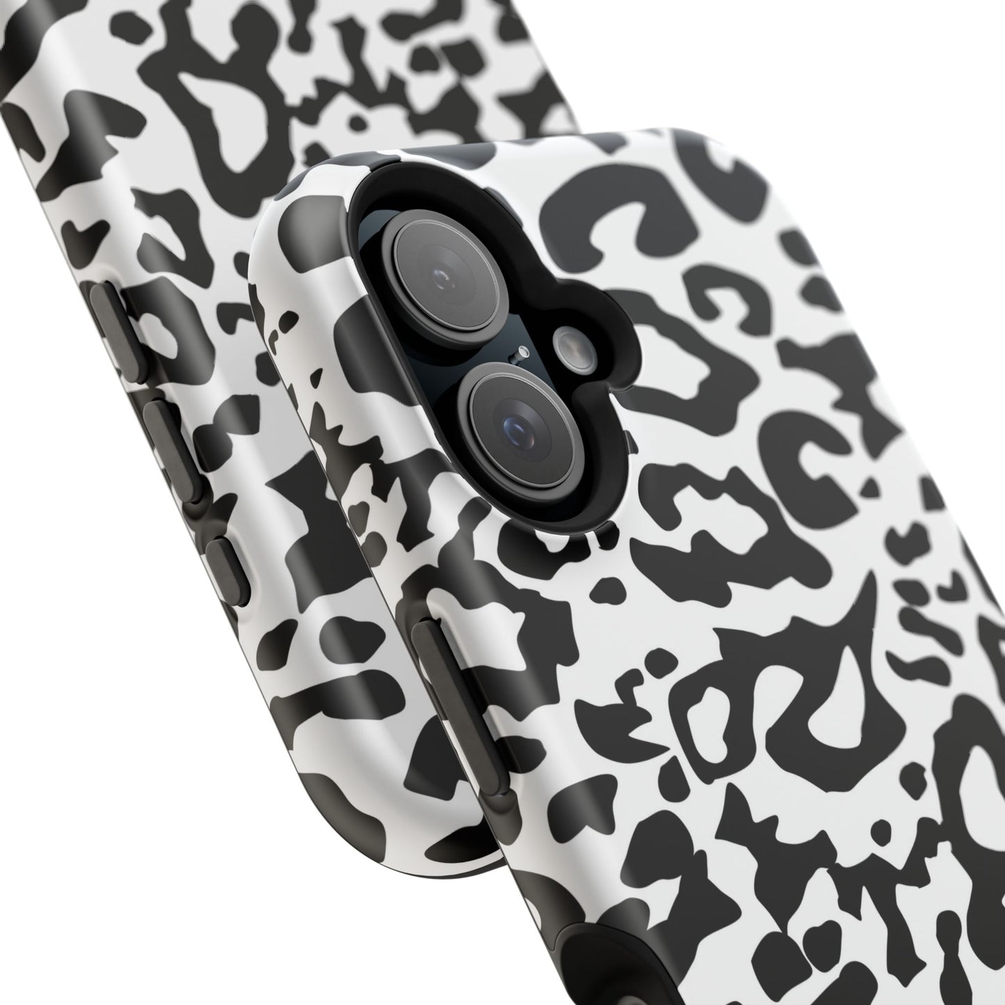 Leopard Print Magnetic Impact-Resistant Phone Case