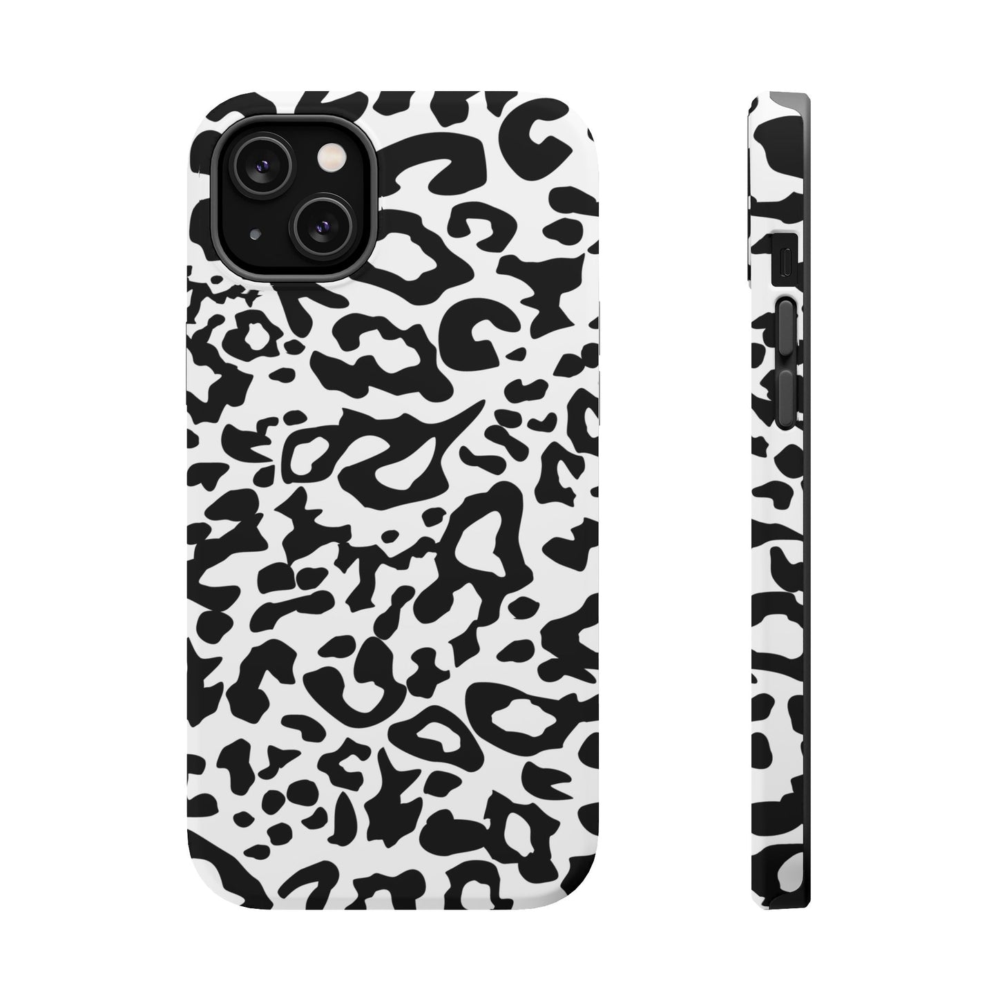 Leopard Print Magnetic Impact-Resistant Phone Case
