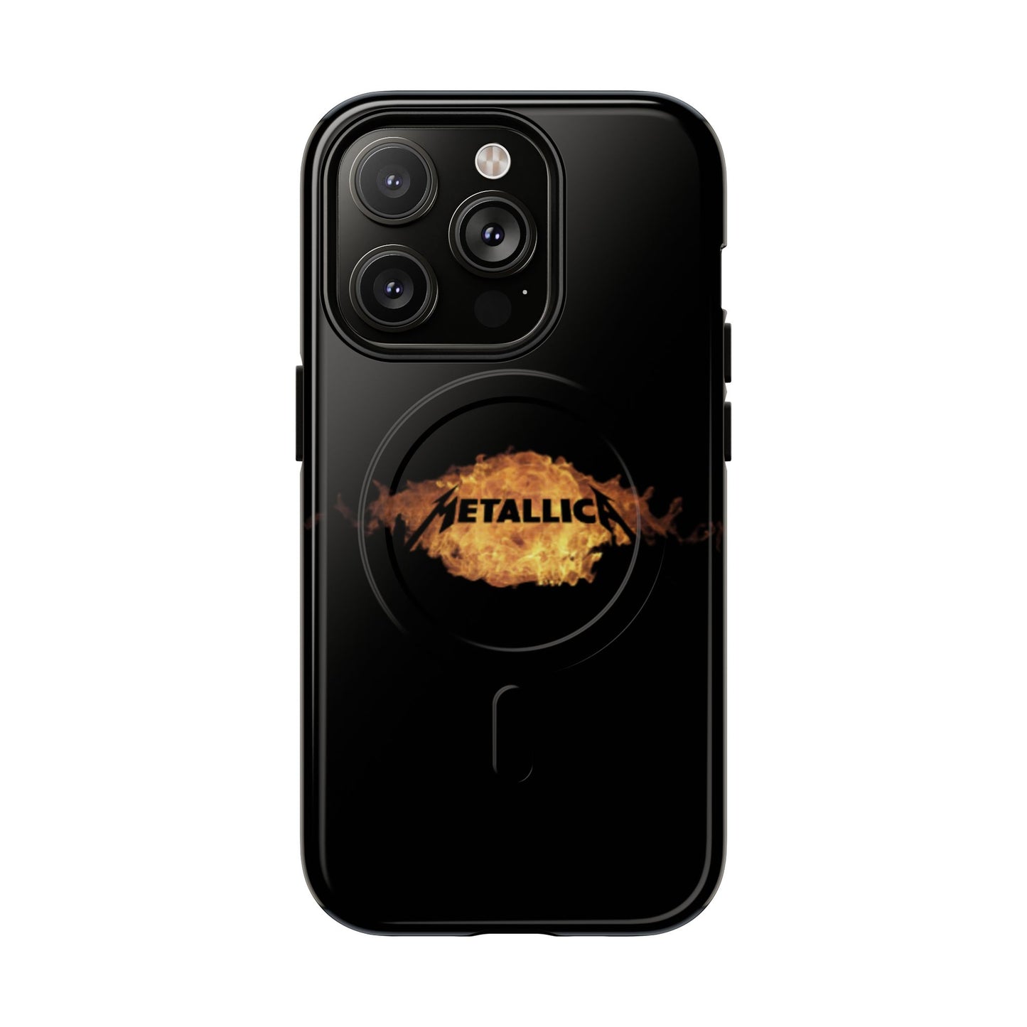 Metallica Flame Tough Magnetic Phone Case
