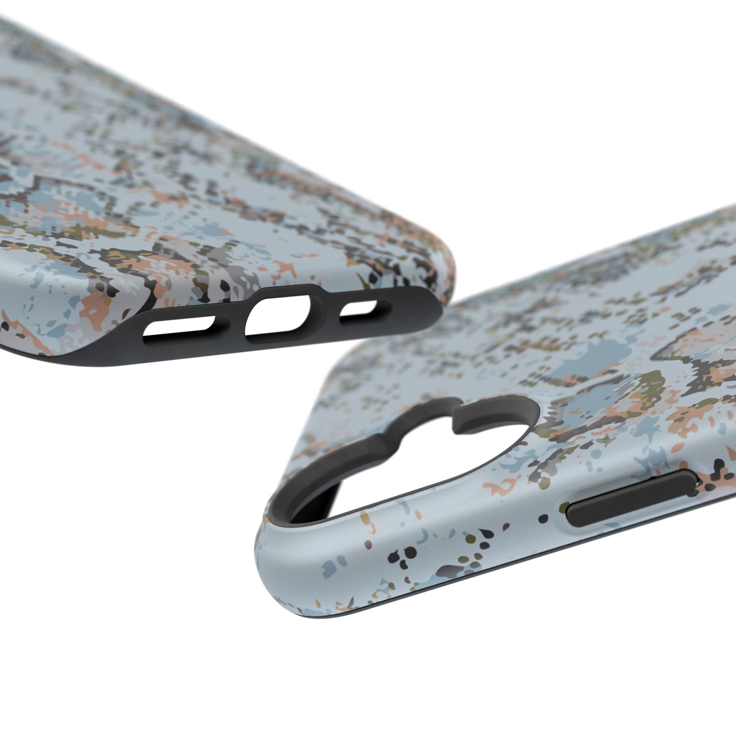 Blue Snake Skin Magnetic Impact Phone Case