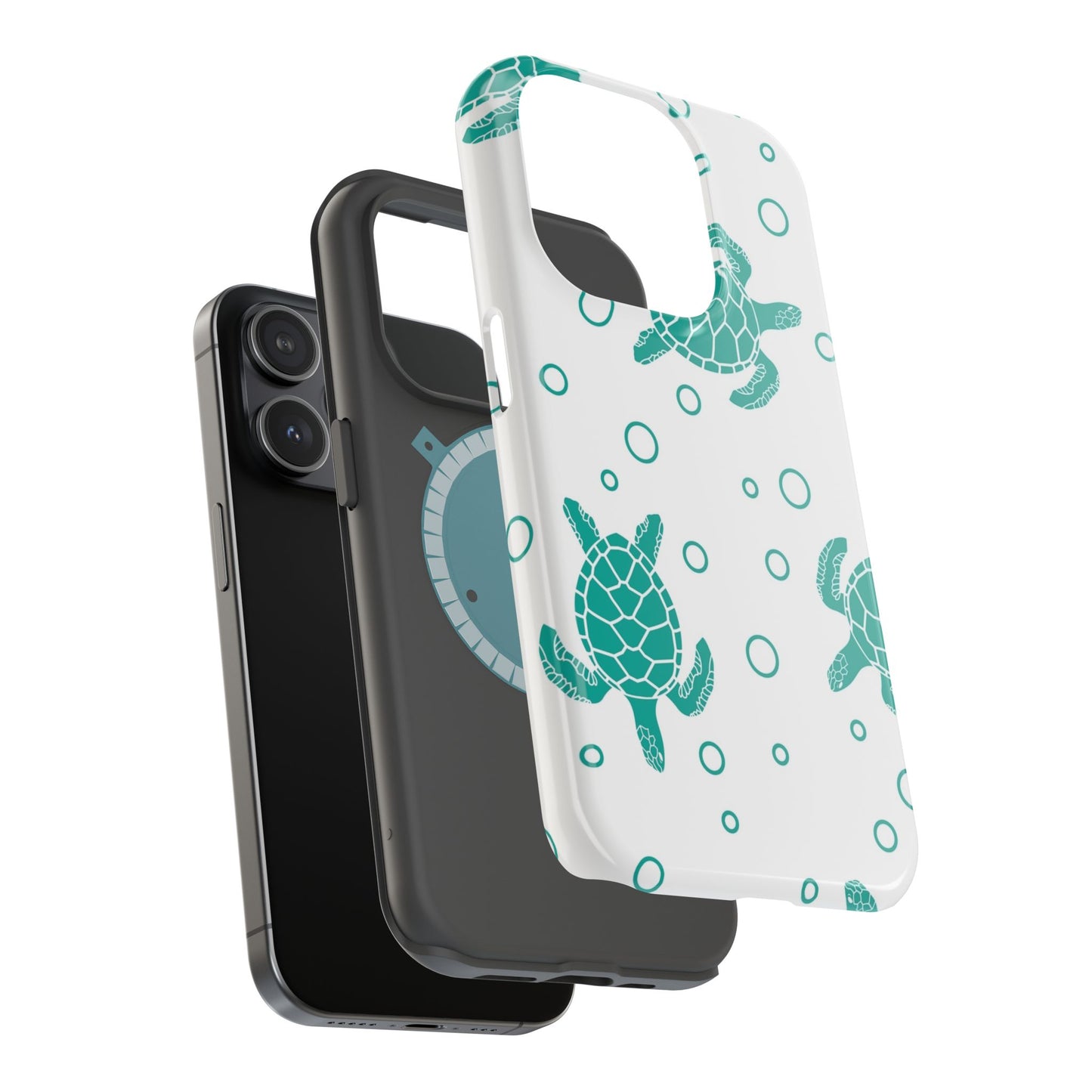 Sea Turtle Pattern Magnetic Impact-Resistant Phone Case