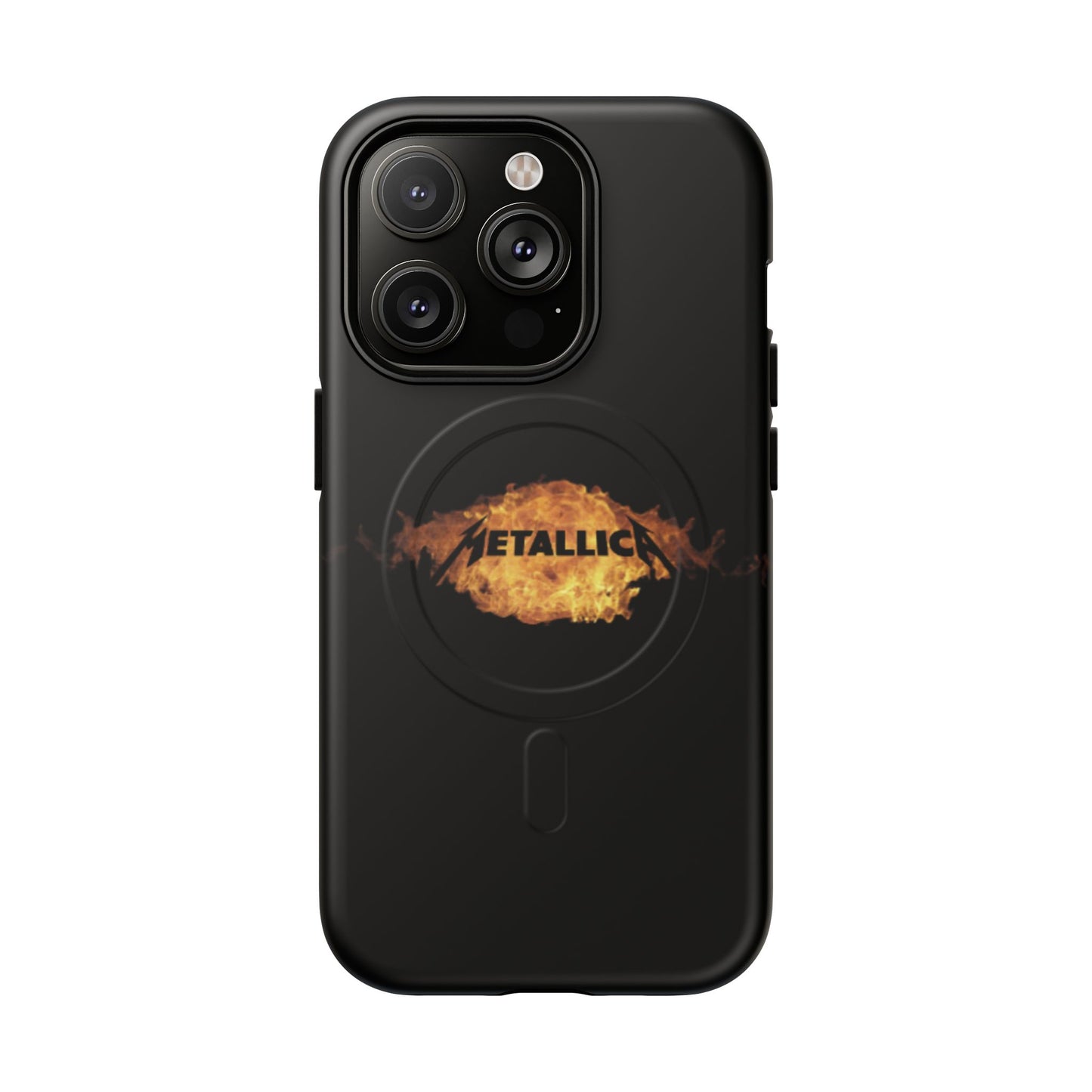 Metallica Flame Tough Magnetic Phone Case