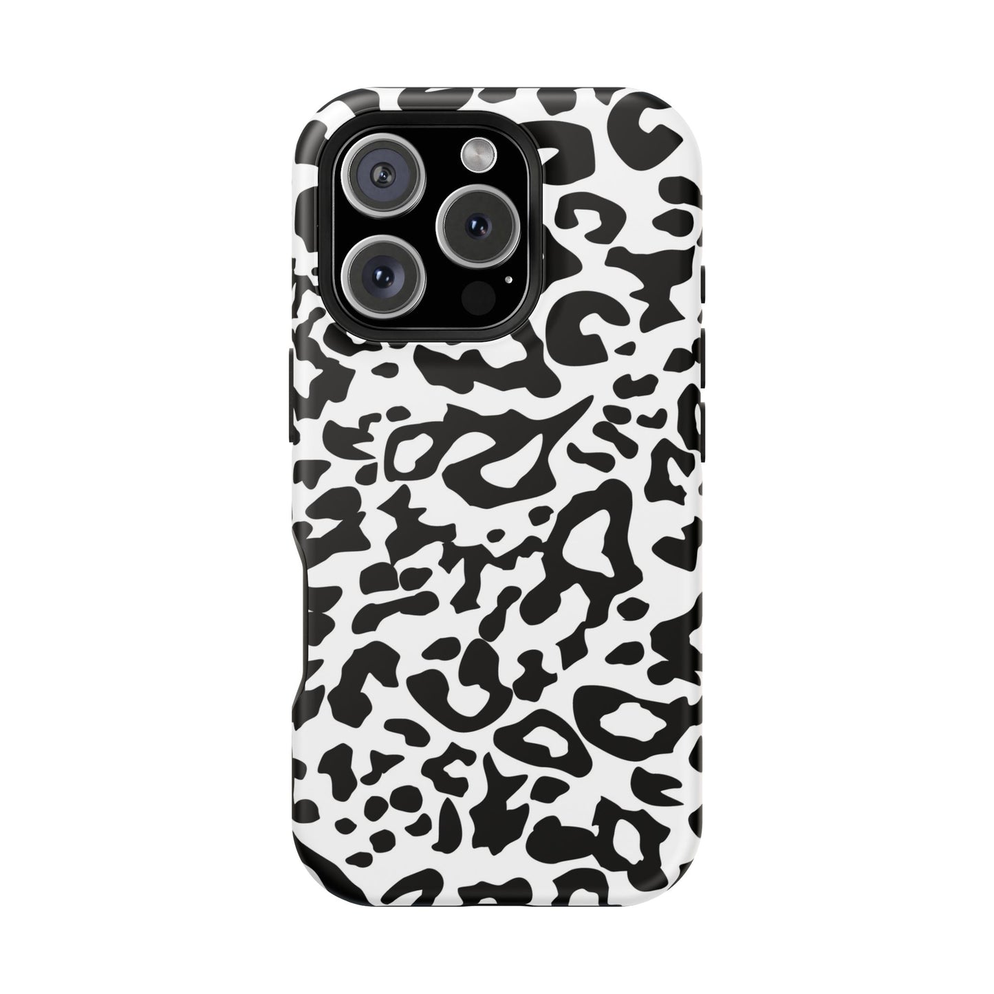 Leopard Print Magnetic Impact-Resistant Phone Case