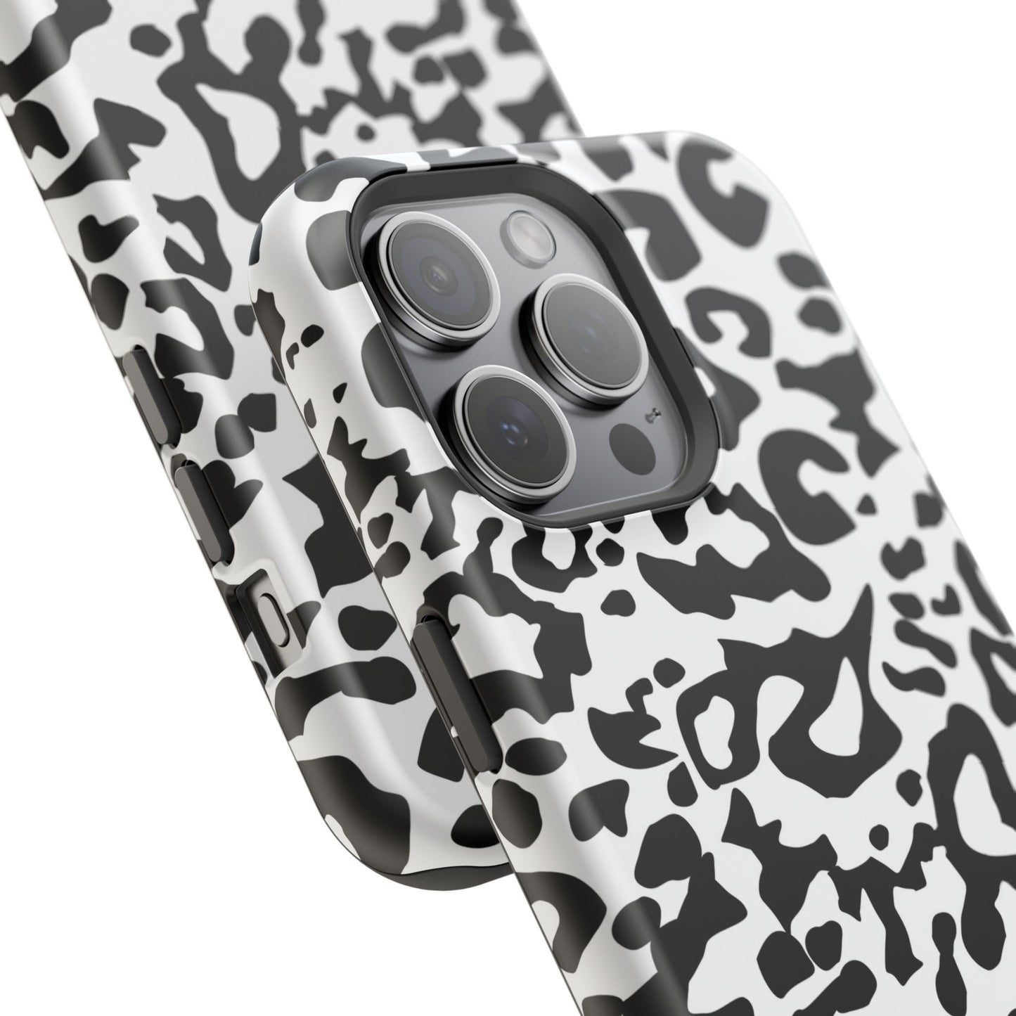 Leopard Print Magnetic Impact-Resistant Phone Case