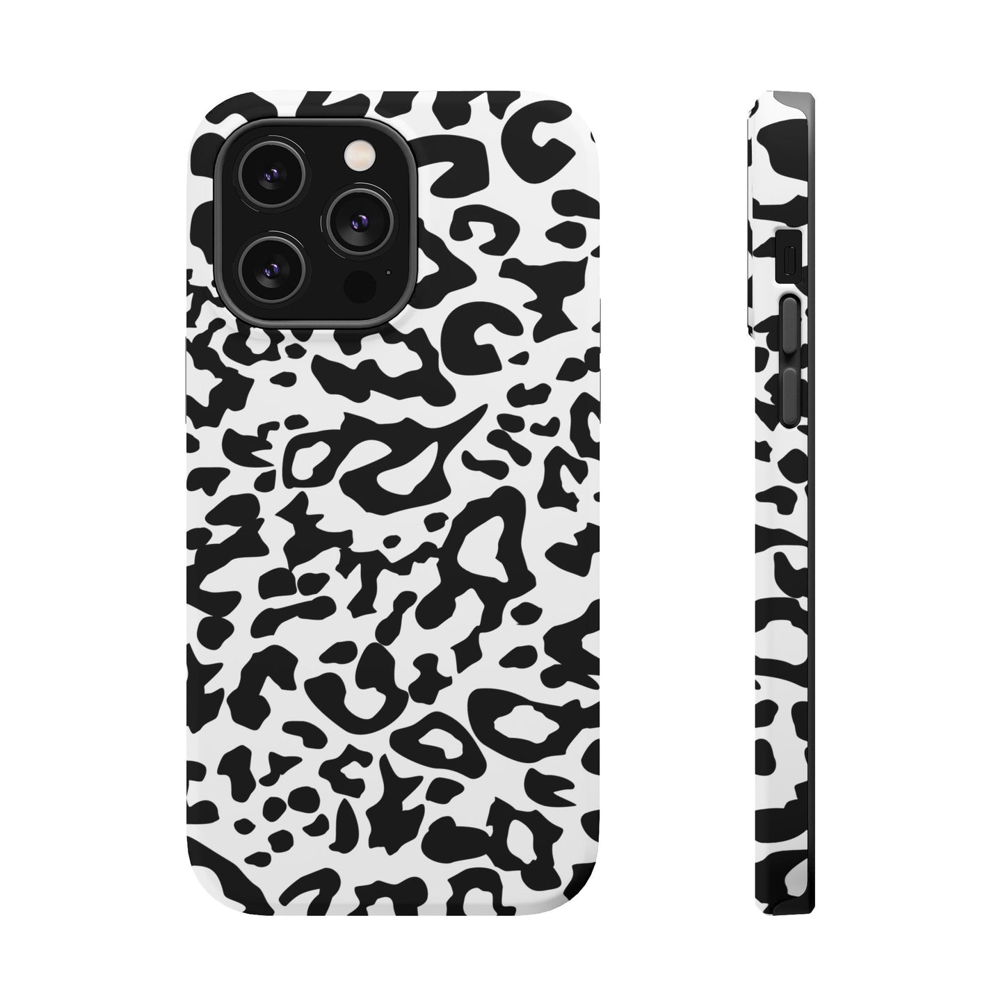 Leopard Print Magnetic Impact-Resistant Phone Case