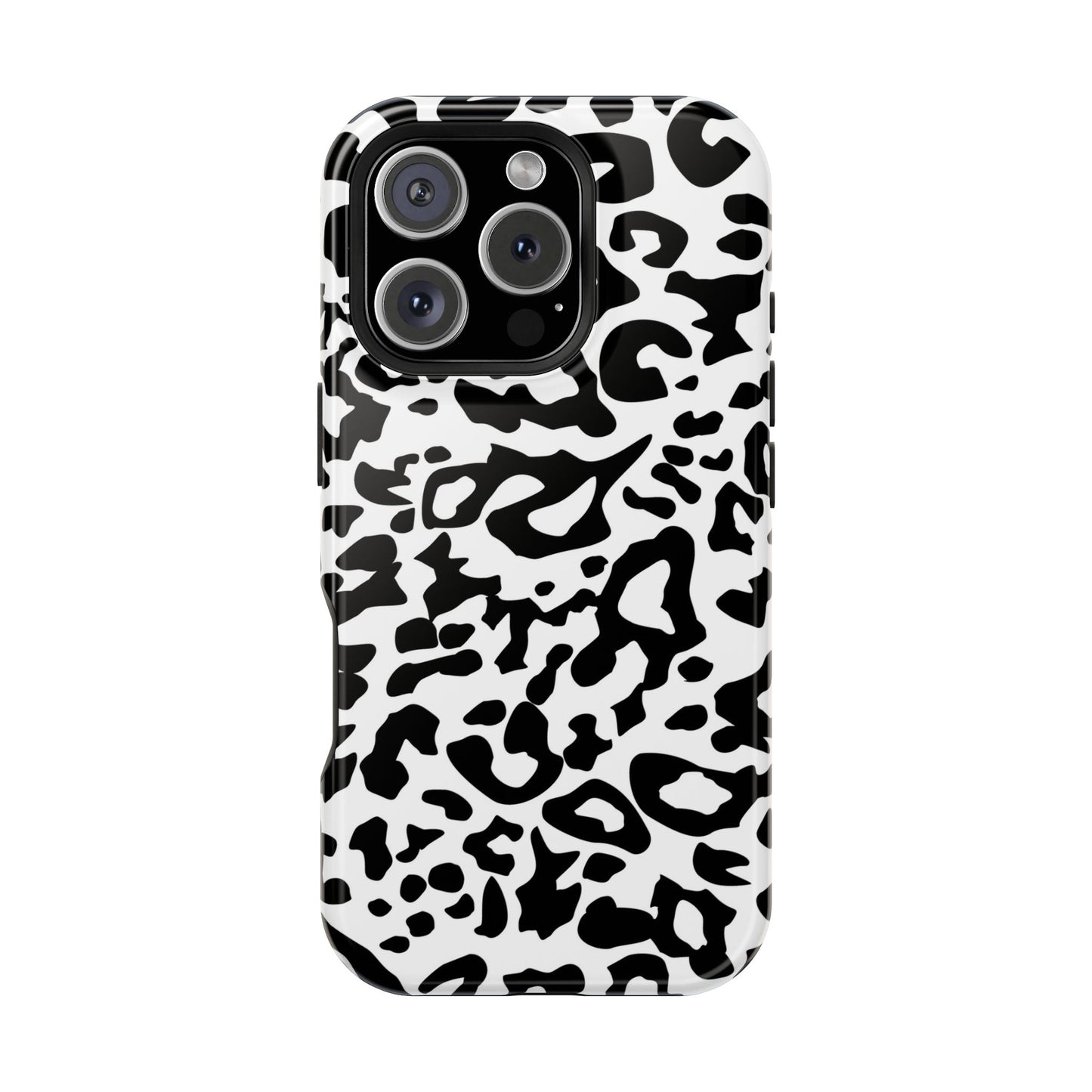 Leopard Print Magnetic Impact-Resistant Phone Case