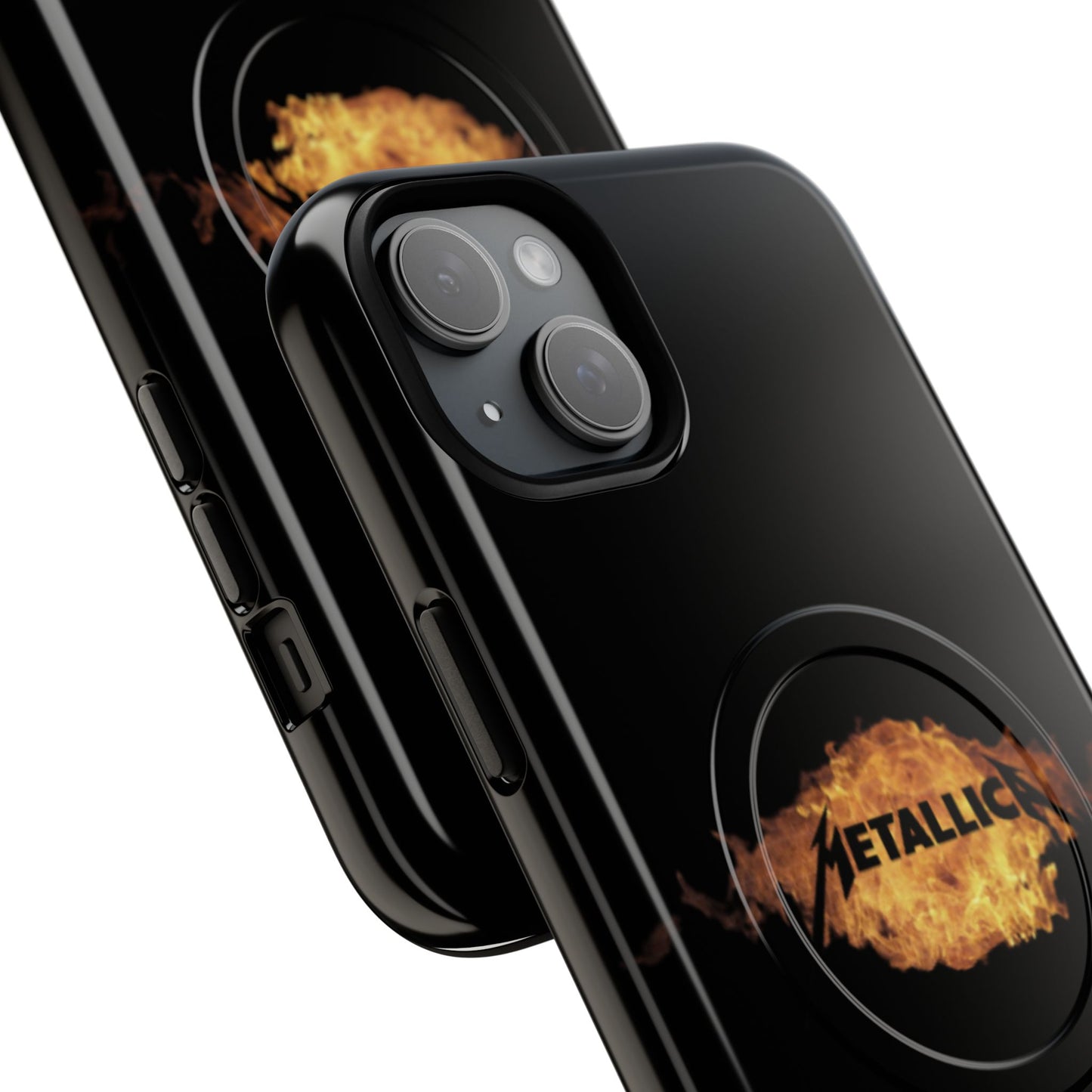 Metallica Flame Tough Magnetic Phone Case