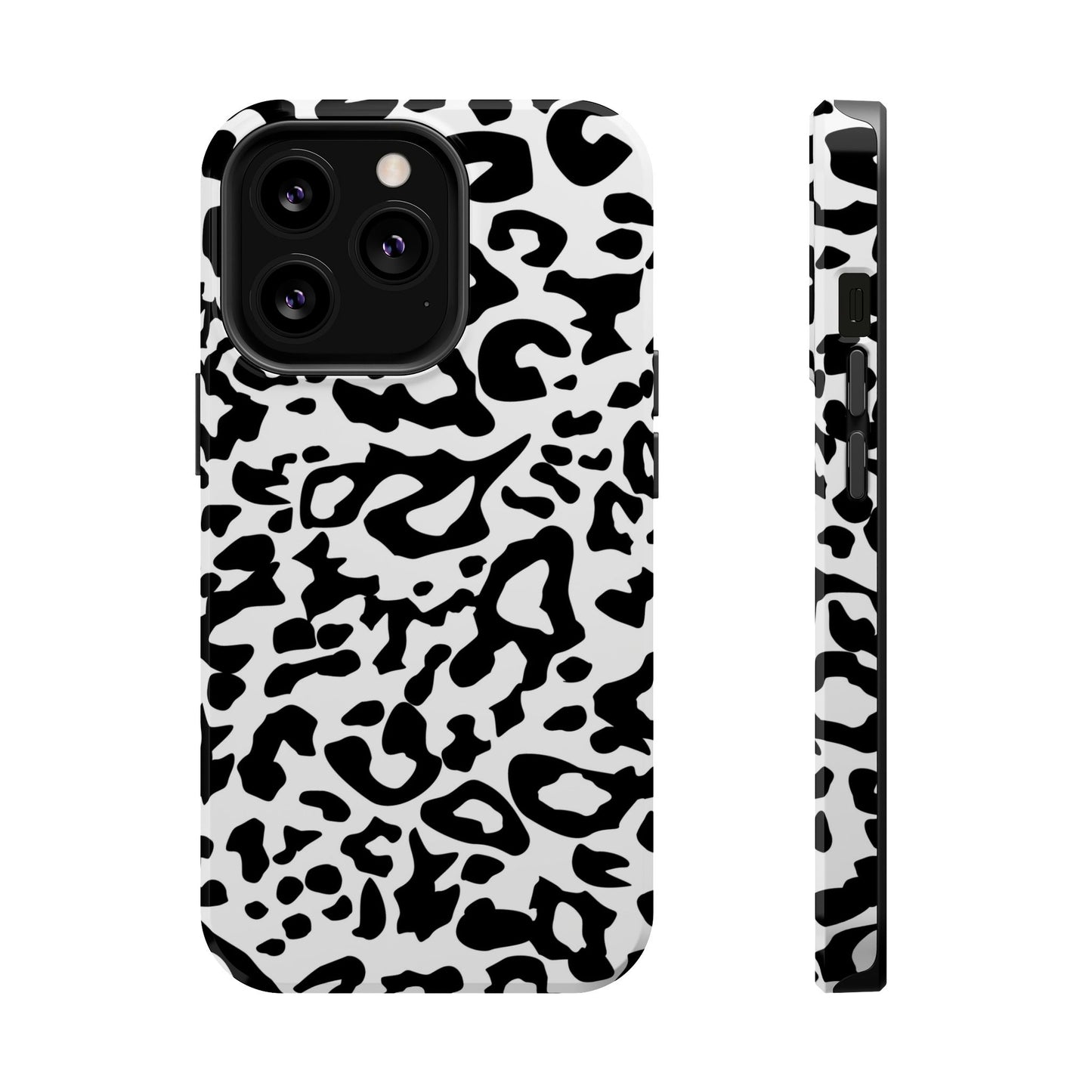 Leopard Print Magnetic Impact-Resistant Phone Case