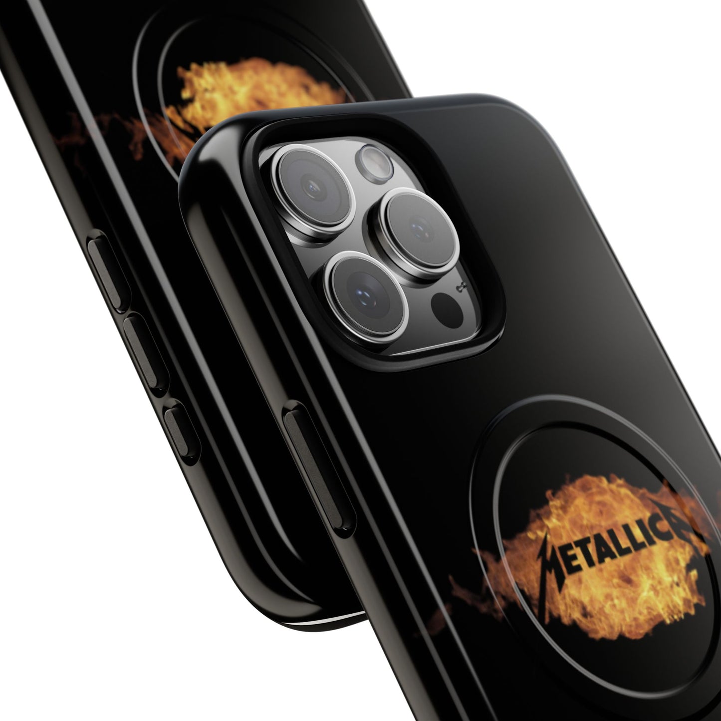 Metallica Flame Tough Magnetic Phone Case