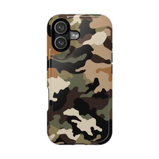 Camo Magnetic Impact-Resistant Phone Case