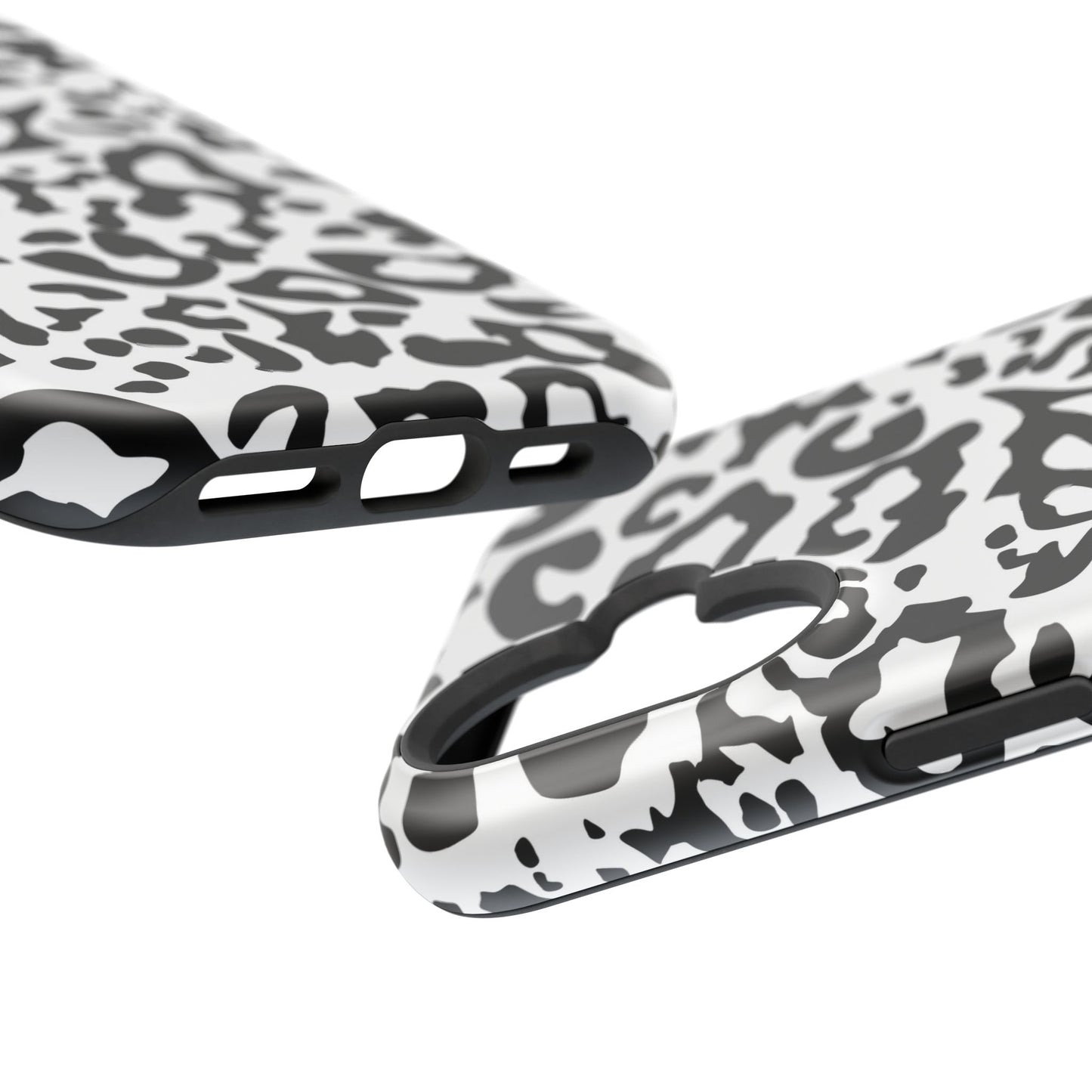 Leopard Print Magnetic Impact-Resistant Phone Case