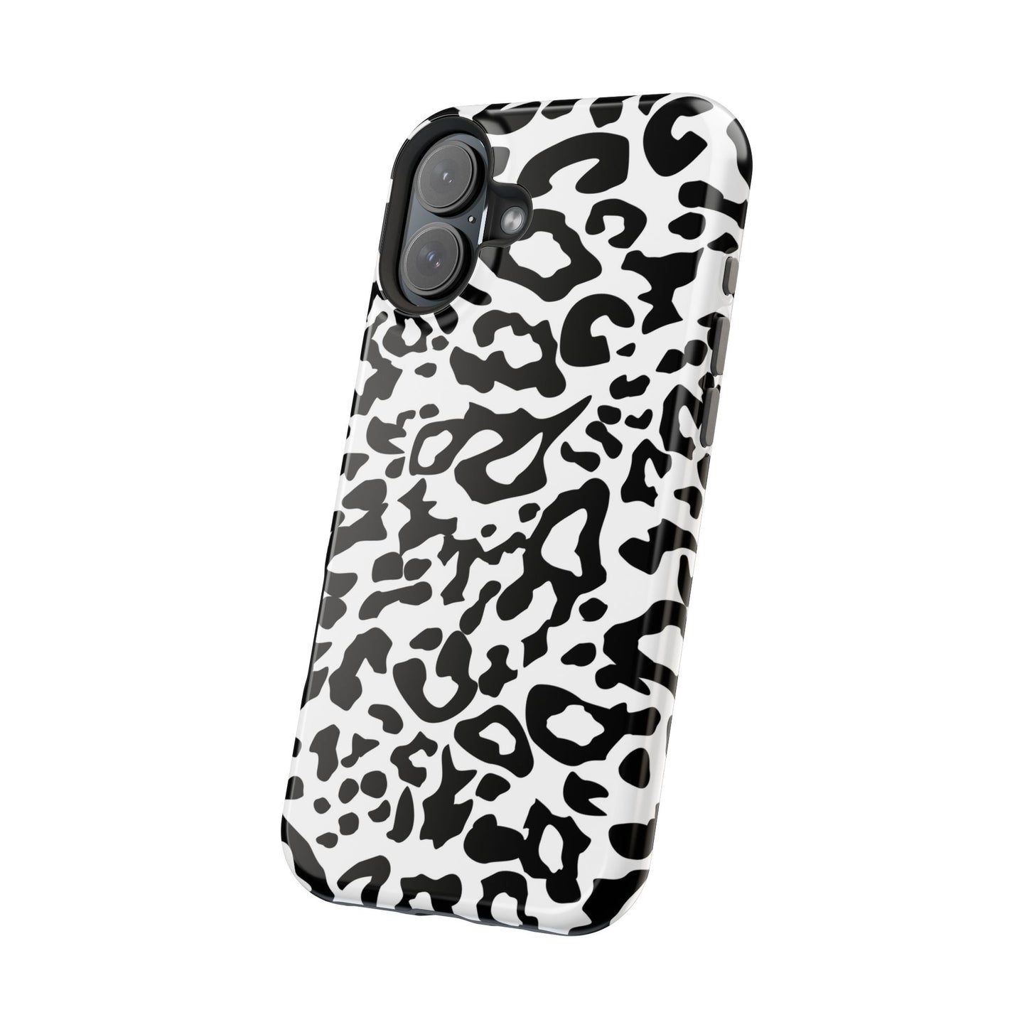 Leopard Print Magnetic Impact-Resistant Phone Case