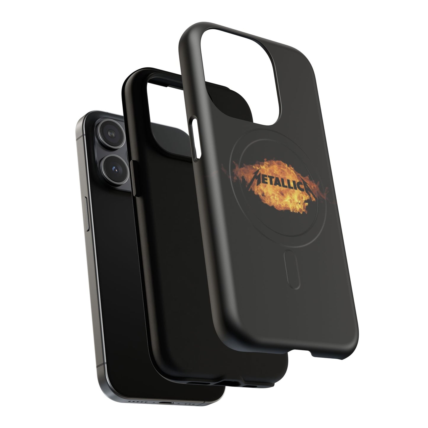 Metallica Flame Tough Magnetic Phone Case