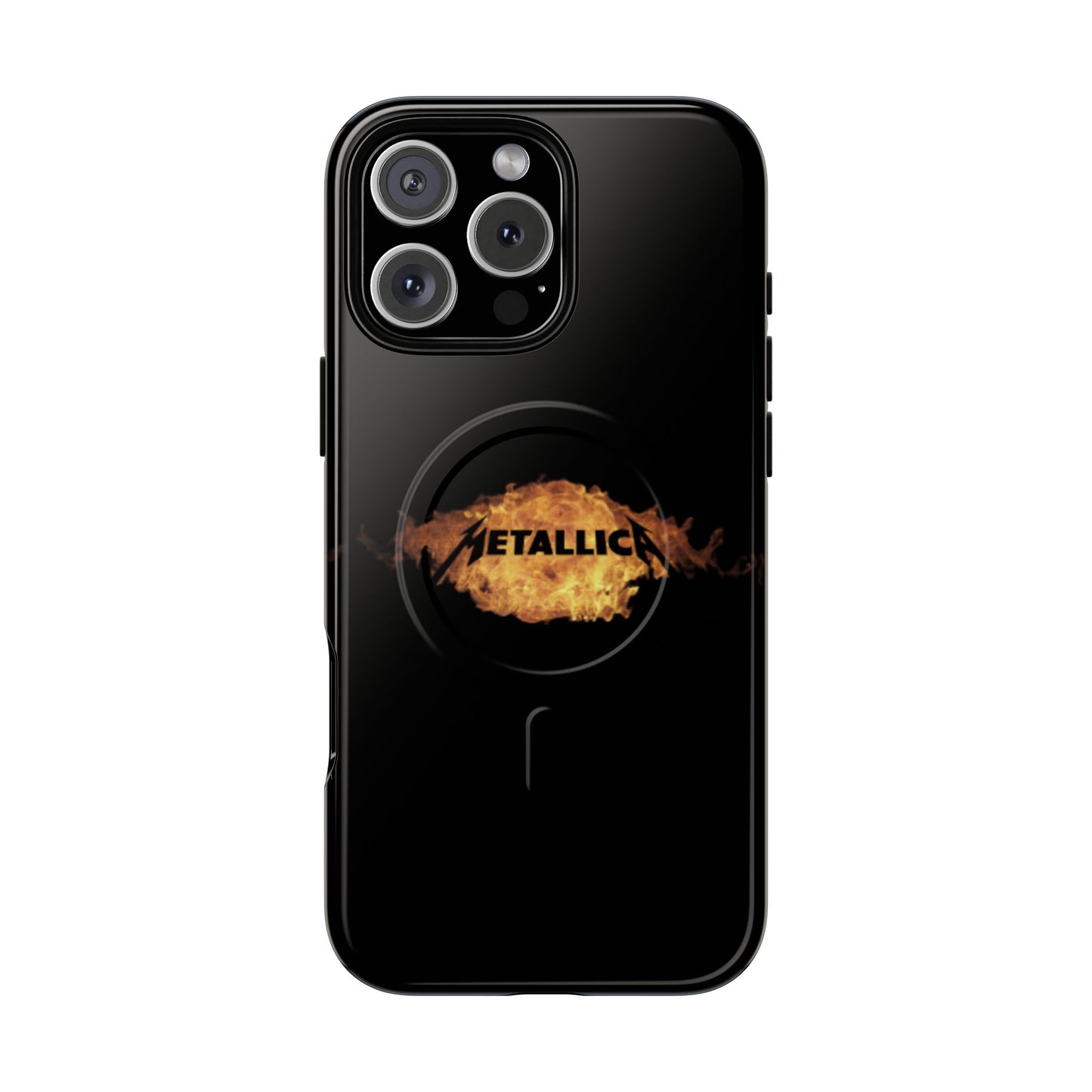 Metallica Flame Tough Magnetic Phone Case