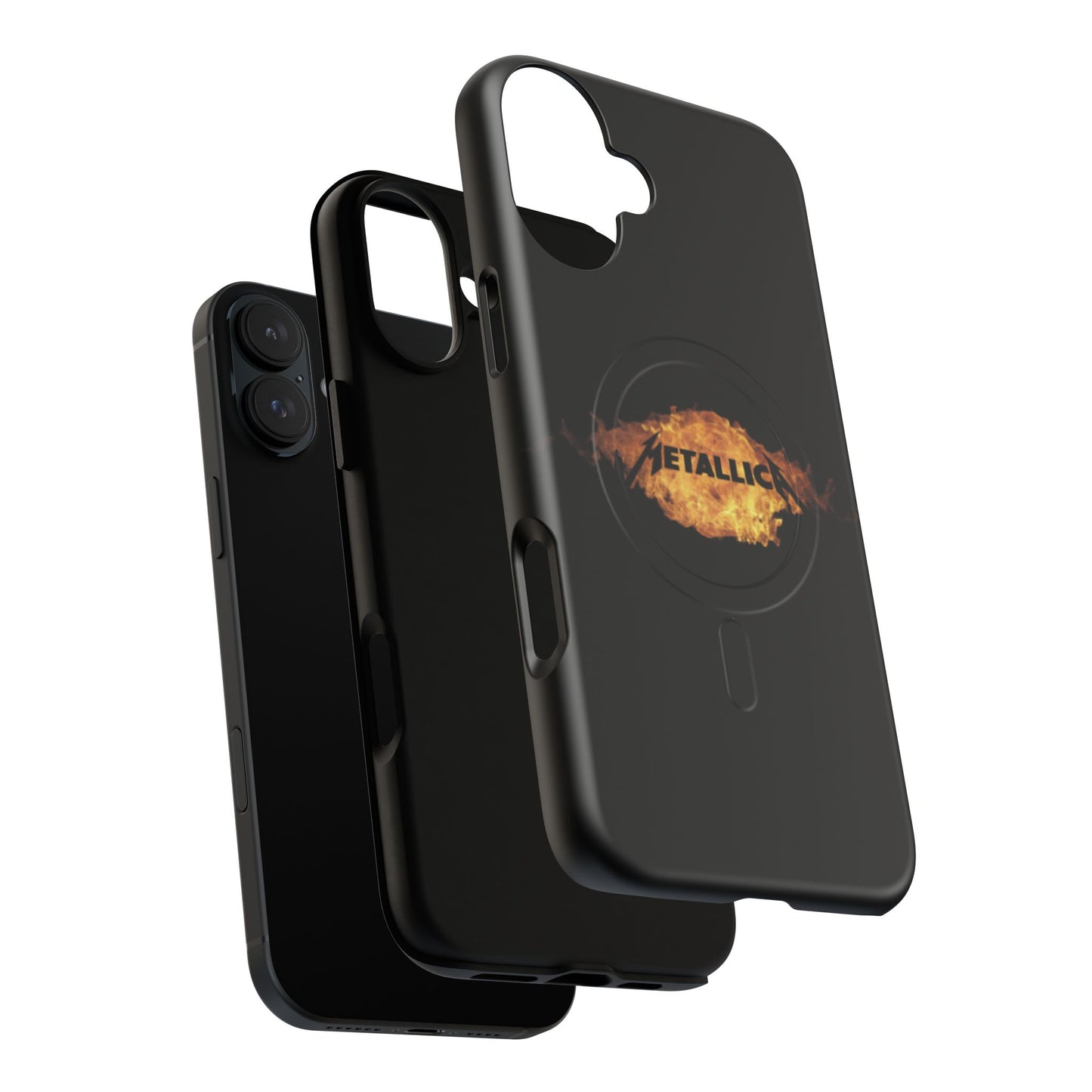 Metallica Flame Tough Magnetic Phone Case