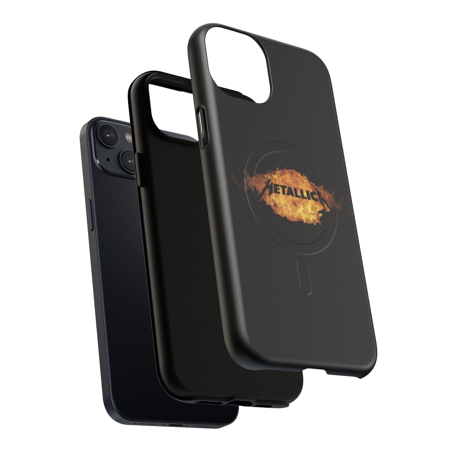Metallica Flame Tough Magnetic Phone Case