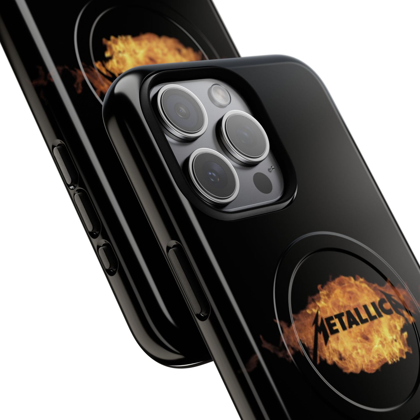Metallica Flame Tough Magnetic Phone Case